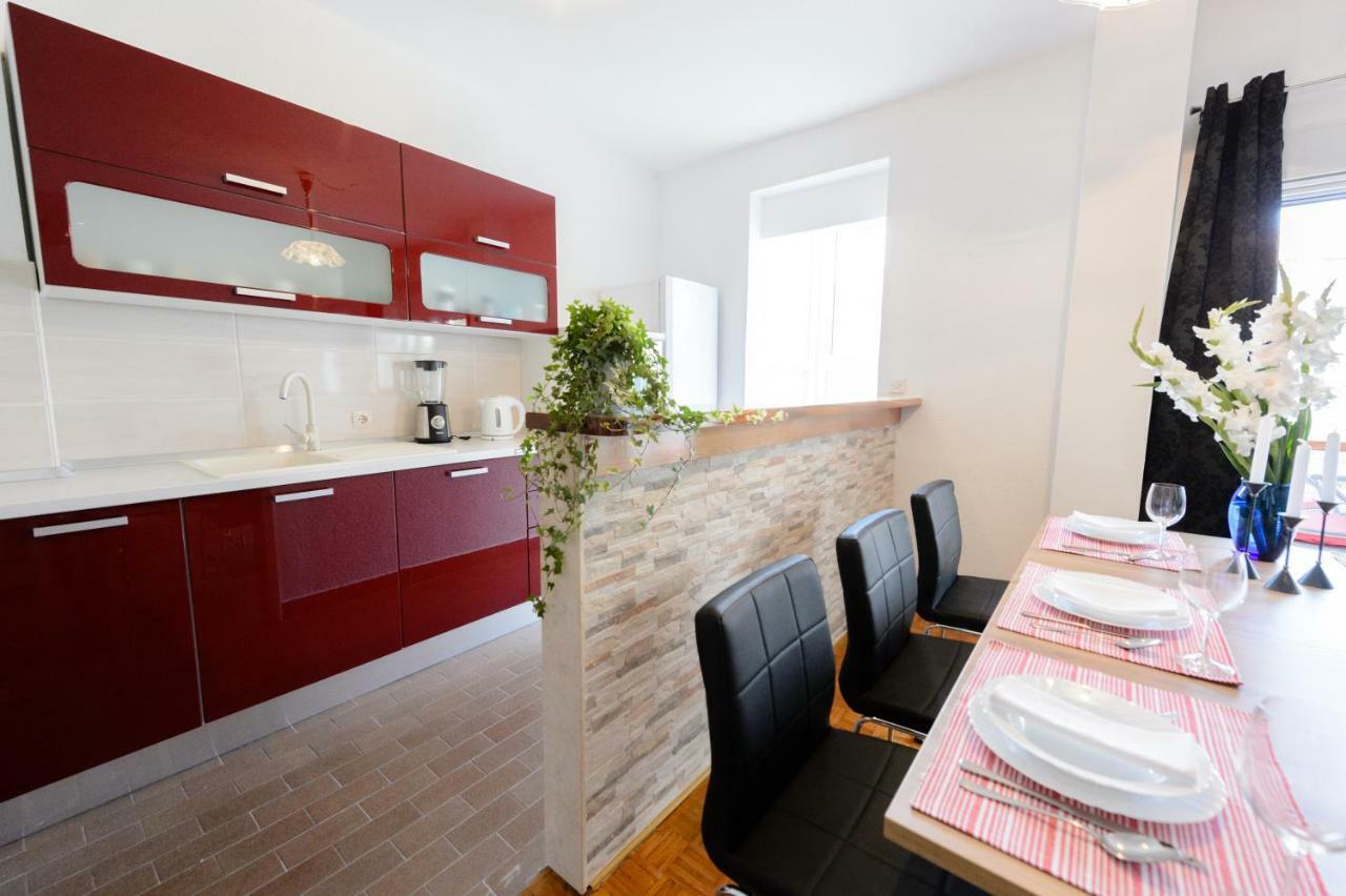 Apartment Ana 4+2 Makarska Kültér fotó